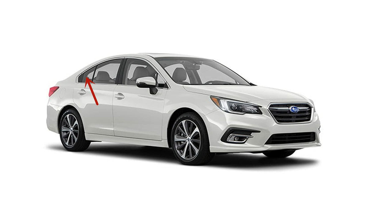 Passenger Right Side Rear Vent Window Vent Glass Compatible with Subaru Legacy 2015-2019 Models