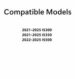 Tempered Driver Left Side Front Door Window Door Glass Compatible with Lexus IS300 IS350 IS500 2021-2025 Models