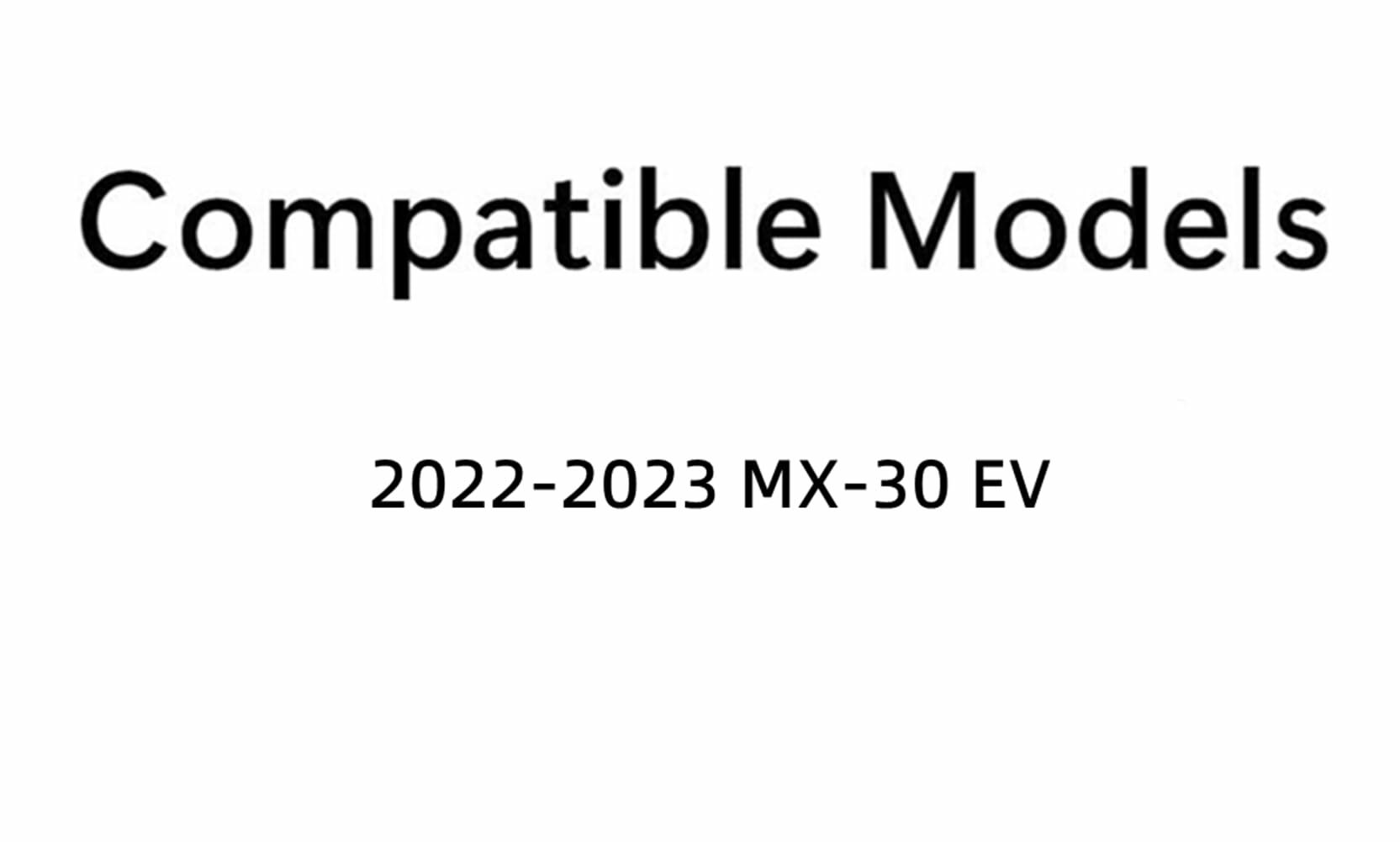 Tempered Driver Left Side Front Door Window Door Glass Compatible with Mazda MX-30 EV 2022-2023 Models