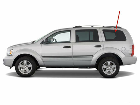 Driver Left Side Quarter Window Quarter Glass Compatible with Dodge Durango 2004-2009 Models/Chrysler Aspen 2007-2009 Models