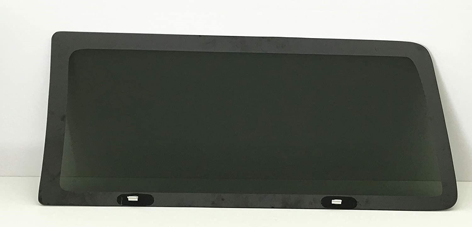 Tempered Passenger Right Side Rear Quarter Window Quarter Glass Compatible with Chevrolet Express/GMC Savana 1996-2025 Standard Van Only