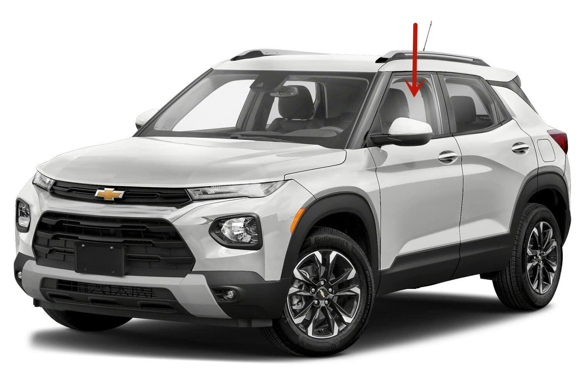 Driver Left Side Front Door Window Door Glass Compatible with Chevrolet TrailBlazer 2021-2026 Models