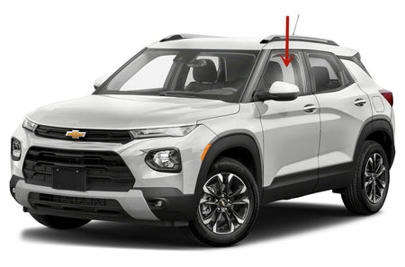 Driver Left Side Front Door Window Door Glass Compatible with Chevrolet TrailBlazer 2021-2026 Models