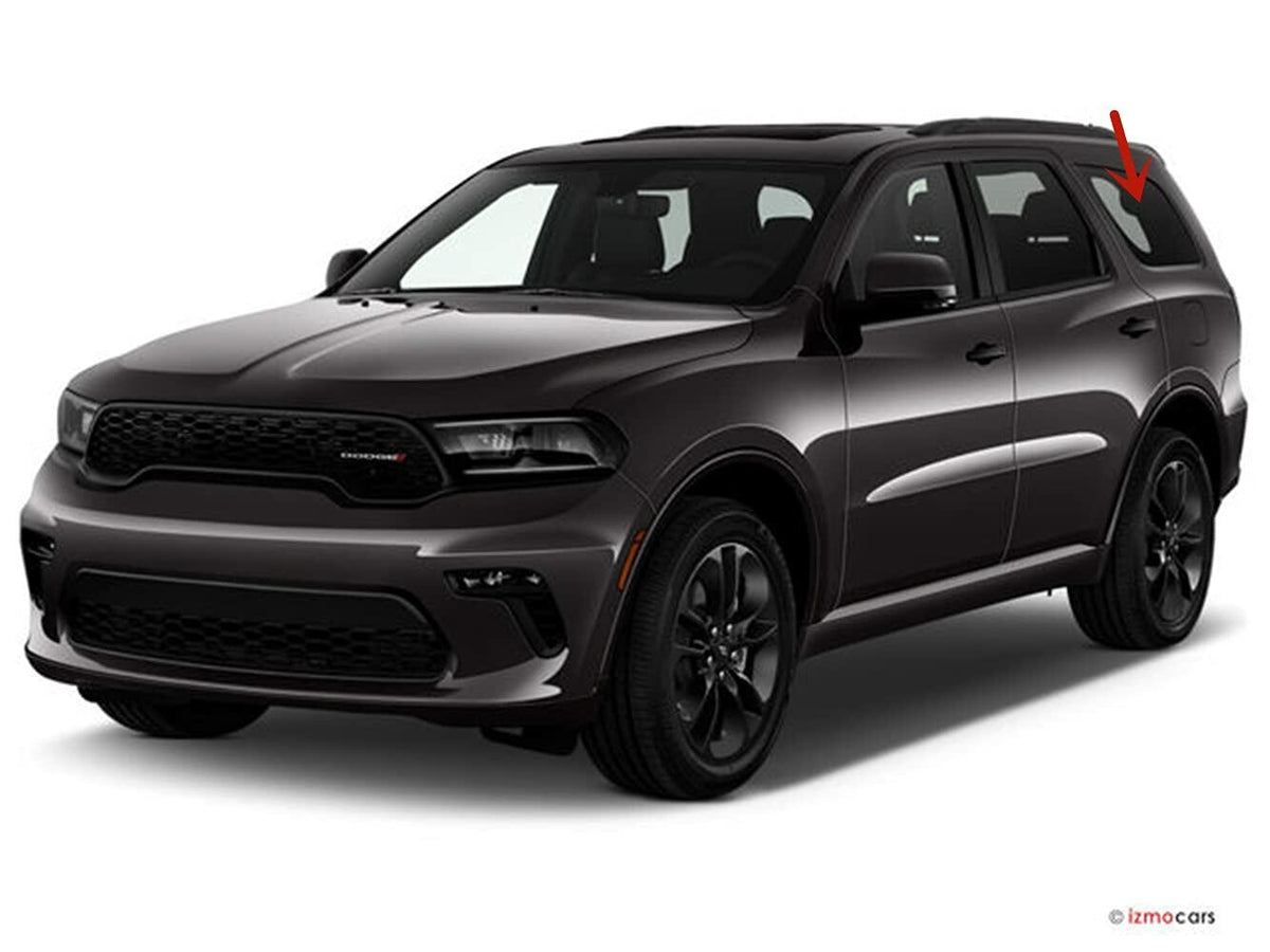 Driver Left Side Quarter Window Quarter Glass Compatible with Dodge Durango 2011-2026 Models