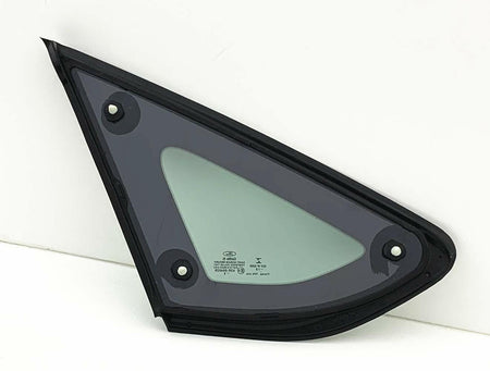 OE Titanium Moulding Passenger Right Side Quarter Window Quarter Glass Compatible with Ford Fusion 2013-2019 Fusion Hybrid/Energi 2013-2020 Models