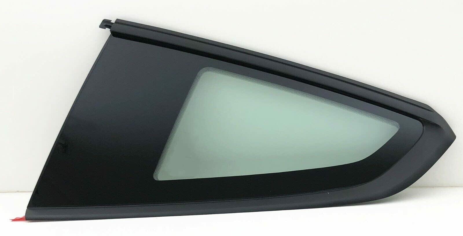 Driver Left Side Quarter Window Quarter Glass Compatible with Ford Mustang 2 Door Coupe 2015-2023 Models