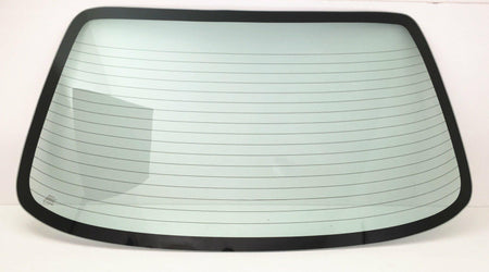 Heated Back Window Back Glass Compatible with Toyota Corolla/Chevrolet Prizm 4 Door Sedan 1998-2002