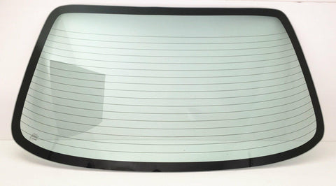 Heated Back Window Back Glass Compatible with Toyota Corolla/Chevrolet Prizm 4 Door Sedan 1998-2002