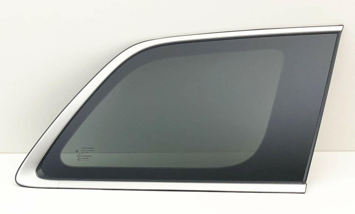 OEM Passenger Right Side Quarter Window Quarter Glass Compatible with Jeep Grand Cherokee 2014-2021 / Grand Cherokee WK 2022 Models