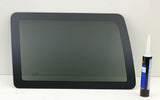 Driver Left Side Quarter Window Quarter Glass Compatible with Jeep Commander 2006-2011 Models