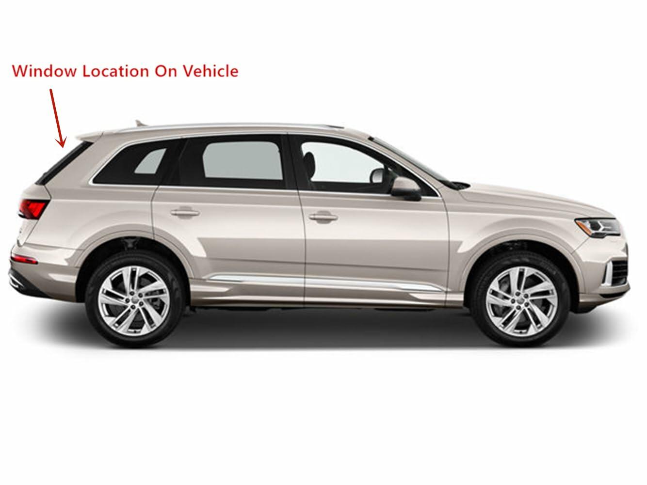 Heated Back Window Back Glass Compatible with Audi Q7 2017-2025 Models