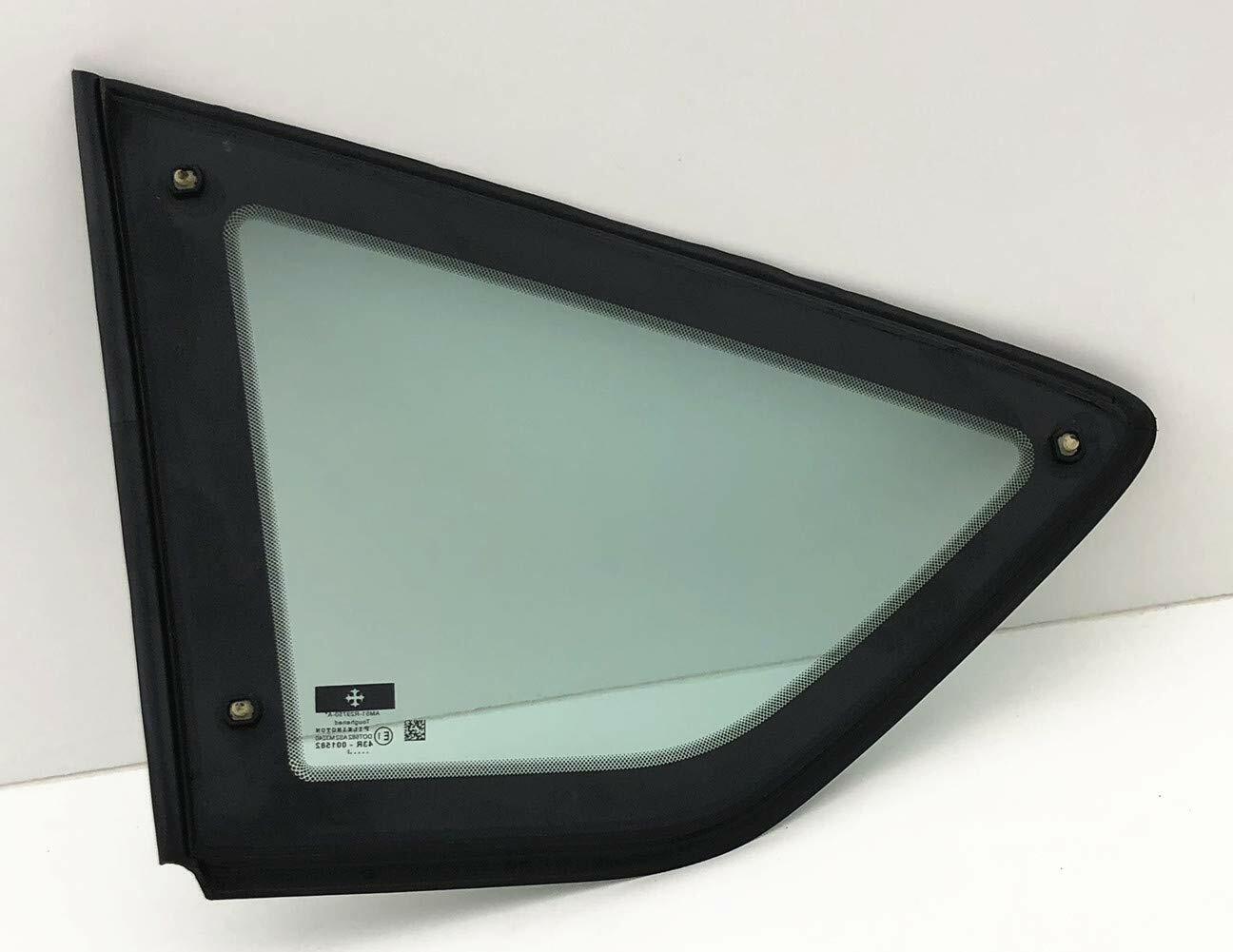 Passenger Right Side Quarter Window Quarter Glass Compatible with Ford C-MAX 2013-2018 Models