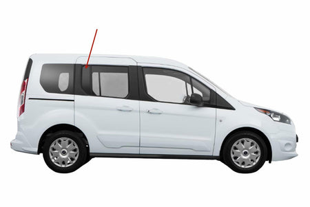 Passenger Right Side Rear Vent Window Vent Glass Compatible with Ford Transit Connect Short Wheel Base 2014-2023 Models