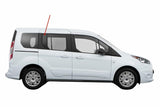 Passenger Right Side Rear Vent Window Vent Glass Compatible with Ford Transit Connect Short Wheel Base 2014-2023 Models