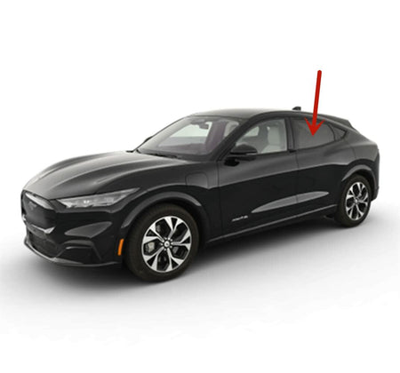 OEM Tempered Driver Left Side Rear Door Window Door Glass Compatible with Ford Mustang Mach-E 2021-2026 Models