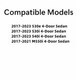 Back Window Back Glass Compatible with BMW 530e/ 530i/ 540i/ M550i 4 Door Sedan 2017-2023 Models