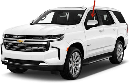 OE Driver Left Side Front Door Window Door Glass Compatible with Chevrolet Tahoe / Suburban 2021-2026 Models