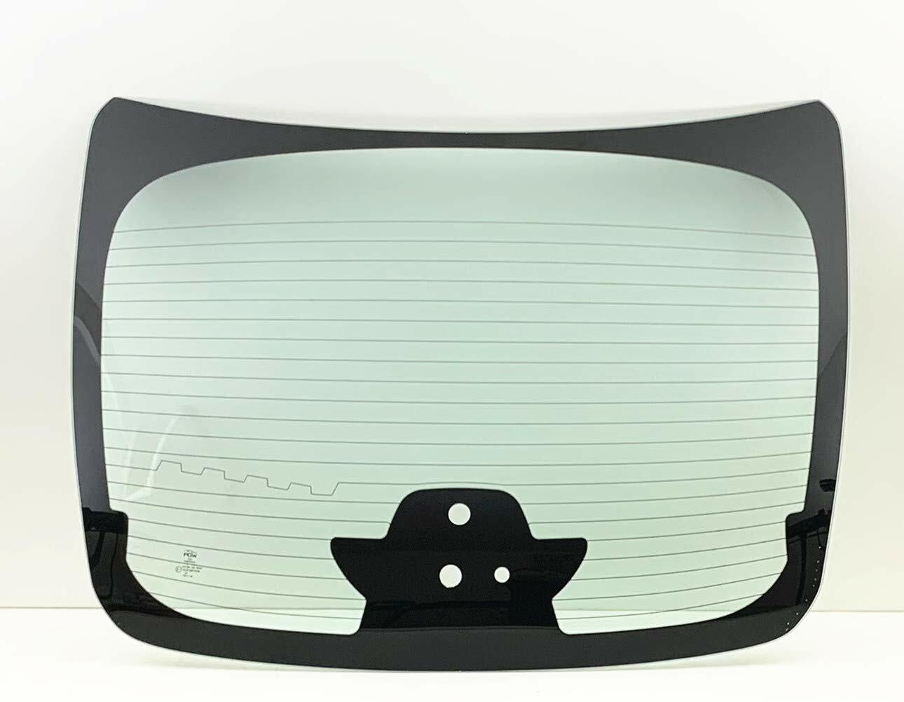 Heated Back Window Back Glass Compatible with Honda Civic 4 Door Hatchback 2017-2021 Models
