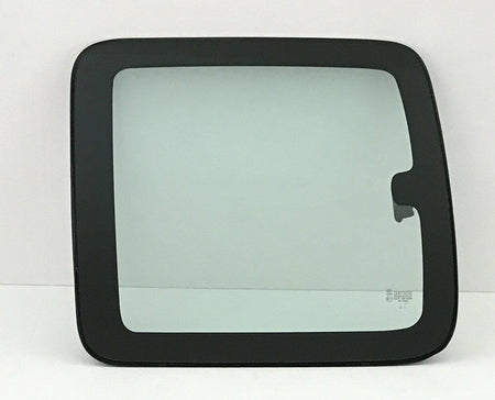 Movable Driver Left Side Rear Quarter Window Quarter Glass With Frame & Latch Compatible with Chevrolet Silverado 1999-2006 / Classic 2007 Extended Cab Pickup Models