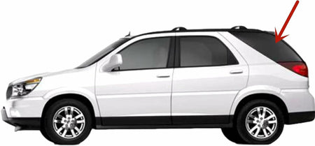 OEM Driver Left Side Quarter Window Quarter Glass Compatible with Buick Rendezvous 2002-2007 Models