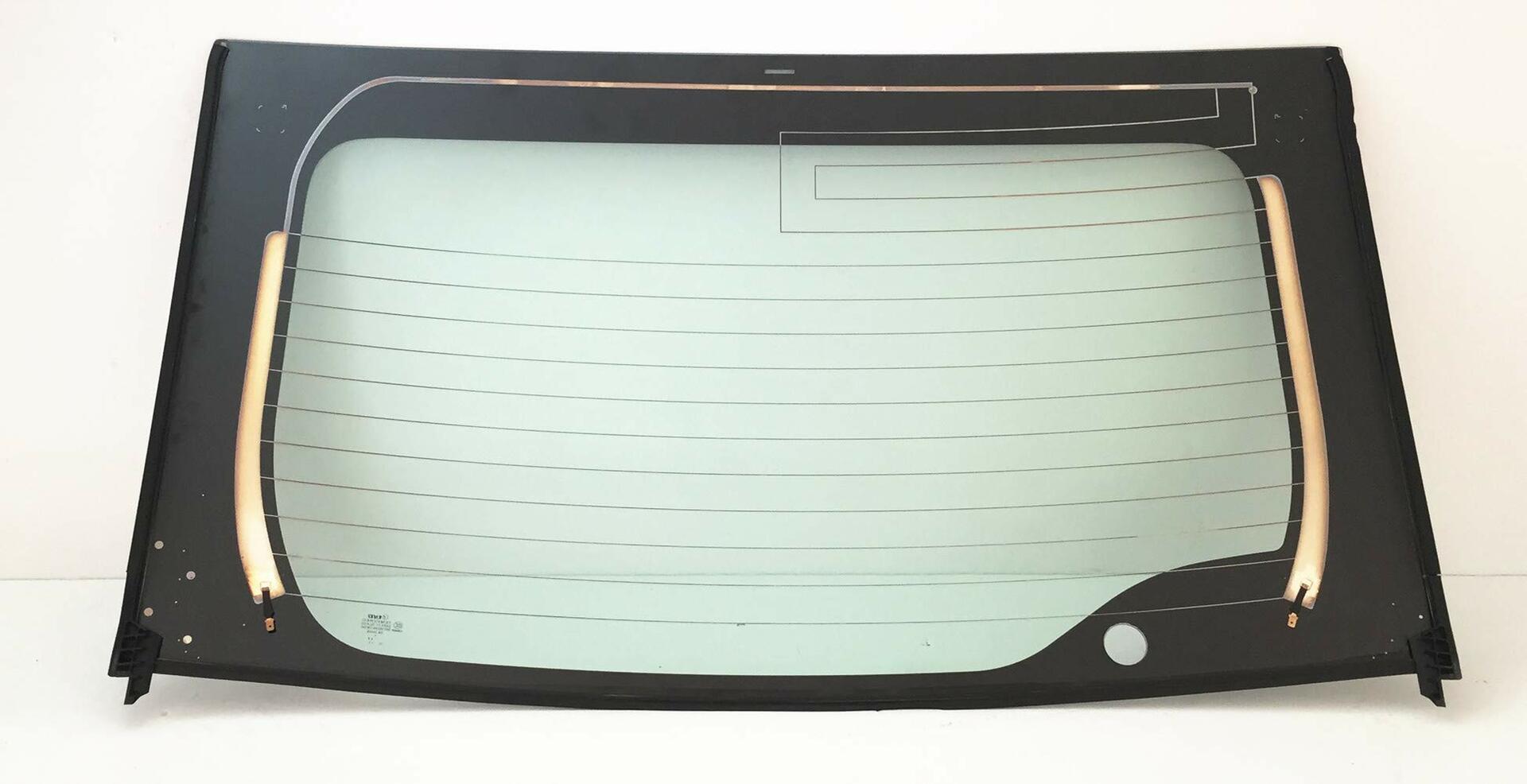 Heated Back Window Back Glass W/Atenna W/Wiper Hole Style Compatible With Toyota Prius 2010-2015 Models