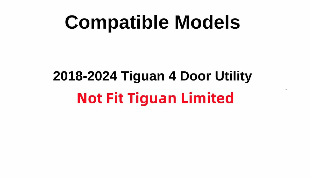 Heated Back Tailgate Window Back Glass Compatible with Volkswagen Tiguan 2018-2024 Models (Not For Limited Models)