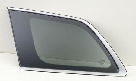 OE Platinum Moulding Style Privacy Driver Left Side Quarter Window Glass Compatible with Jeep Grand Cherokee 2017-2021 / Grand Cherokee WK 2022 Models (Not For Cherokee or Grand Cherokee L)