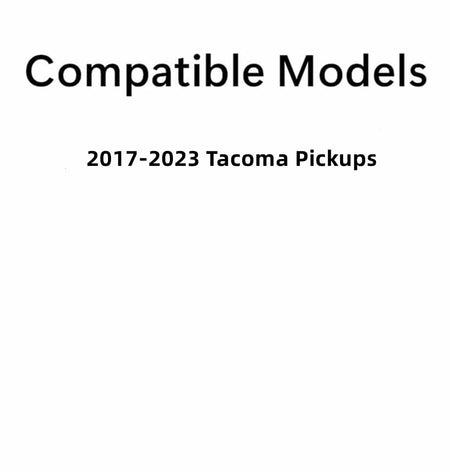 OE Sliding Back Window Glass W/ Center Complete Power Slider Compatible with Toyota Tacoma Pickup 2017-2023 Models