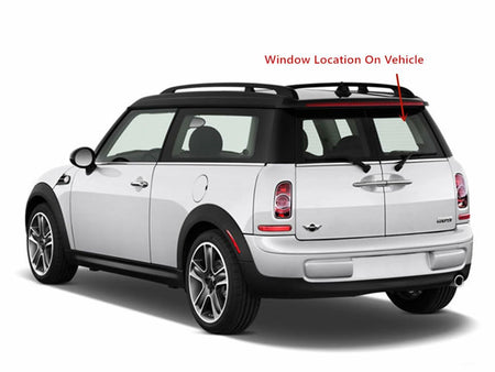 Back Window Back Glass Passenger Right Side Compatible with Mini Cooper Clubman 2 Door Hatchback 2008-2014 Models