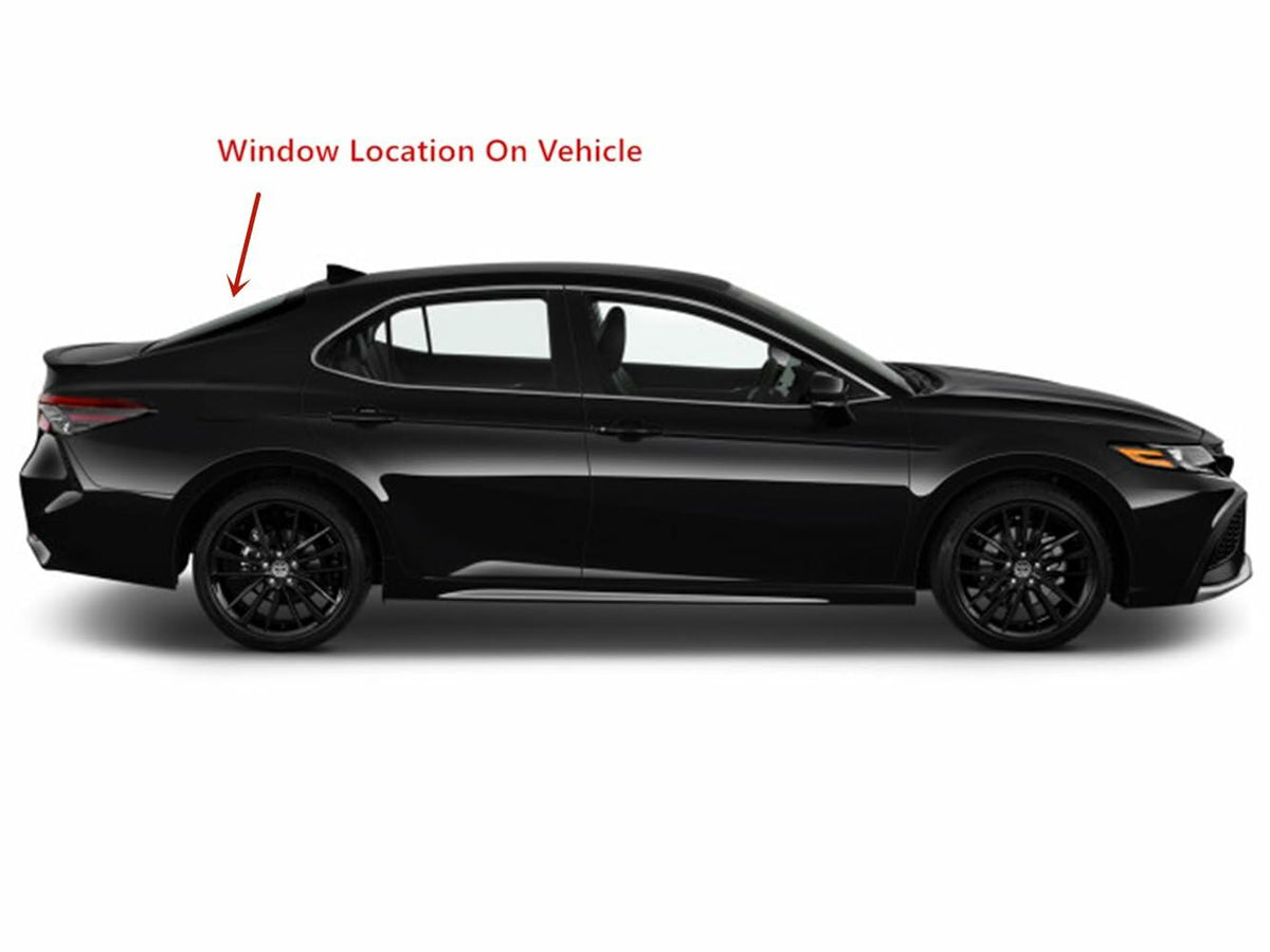 Heated Back Window Back Glass Compatible With Toyota Camry 2018-2026 Models