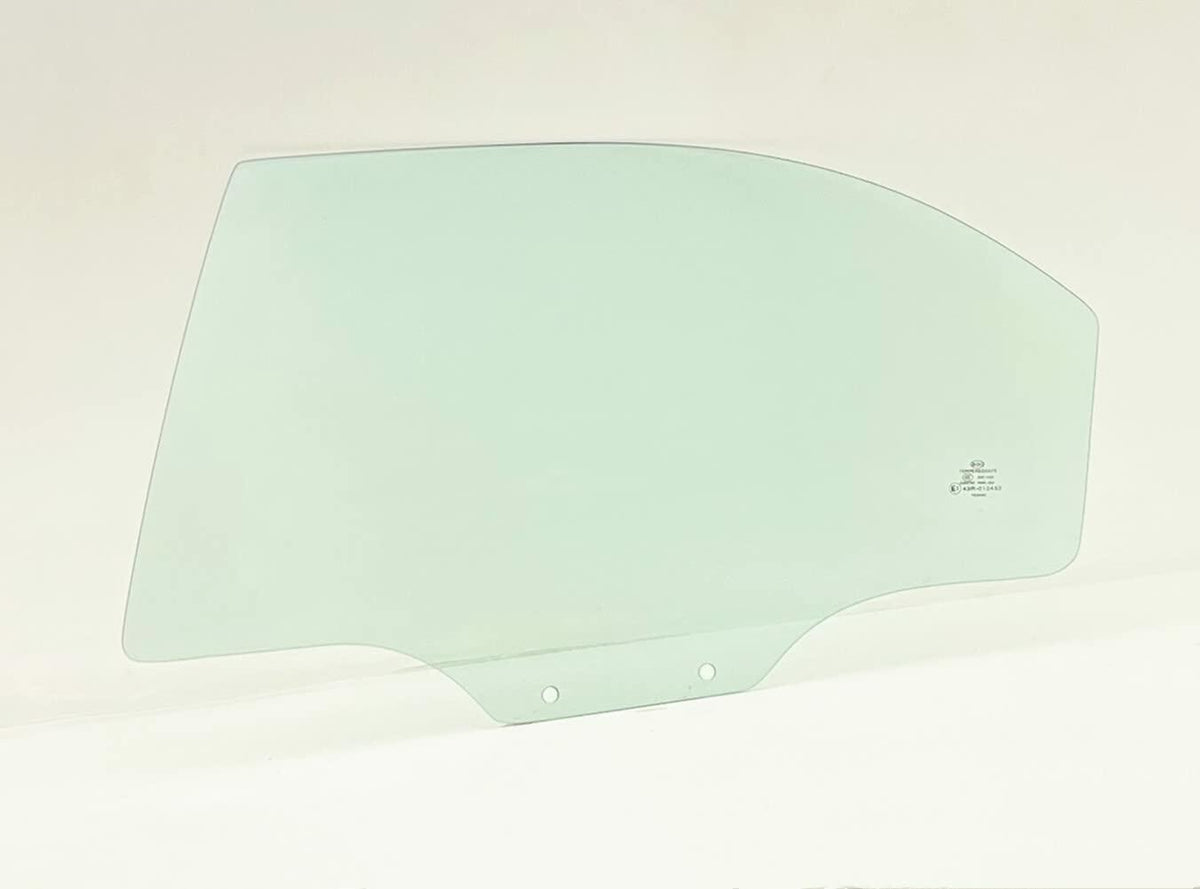 Tempered Driver Left Side Rear Door Window Door Glass Compatible with Kia Sephia 1998-2001 / Spectra 1.8L Eng 2000-2004 Models