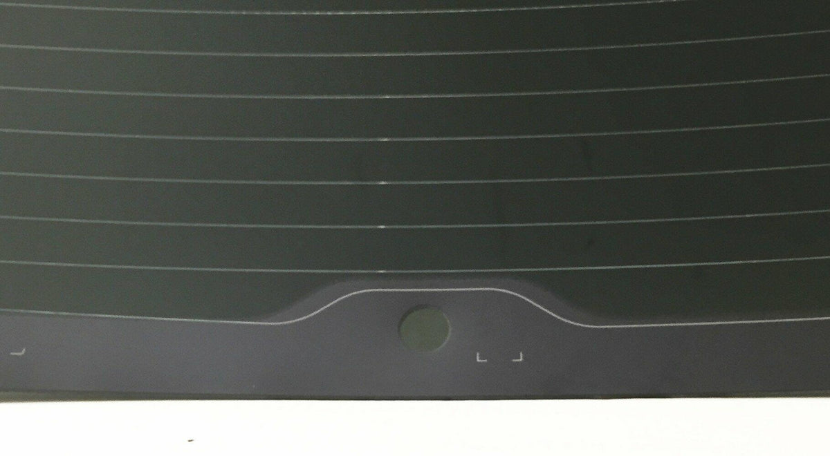 Heated Back Tailgate Window Back Glass Stationary Compatible with Kia Soul 4 Door Hatchback 2010-2013 Models