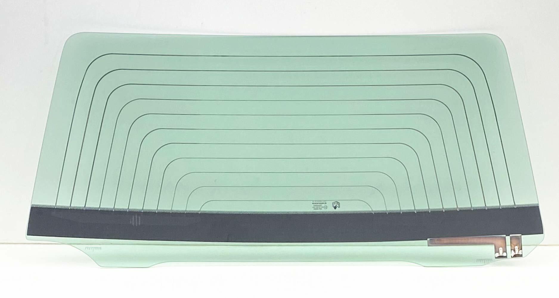 Heated Back Tailgate Window Back Glass Clear Color Compatible with Land Rover Freelander 2000-2005 Models