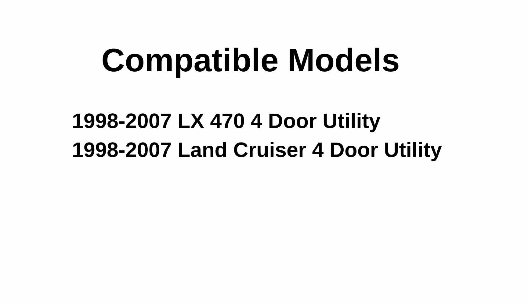 Passenger Right Side Front Door Window Door Glass Compatible with Toyota Land Cruiser/Lexus LX 470 1998-2007 Models