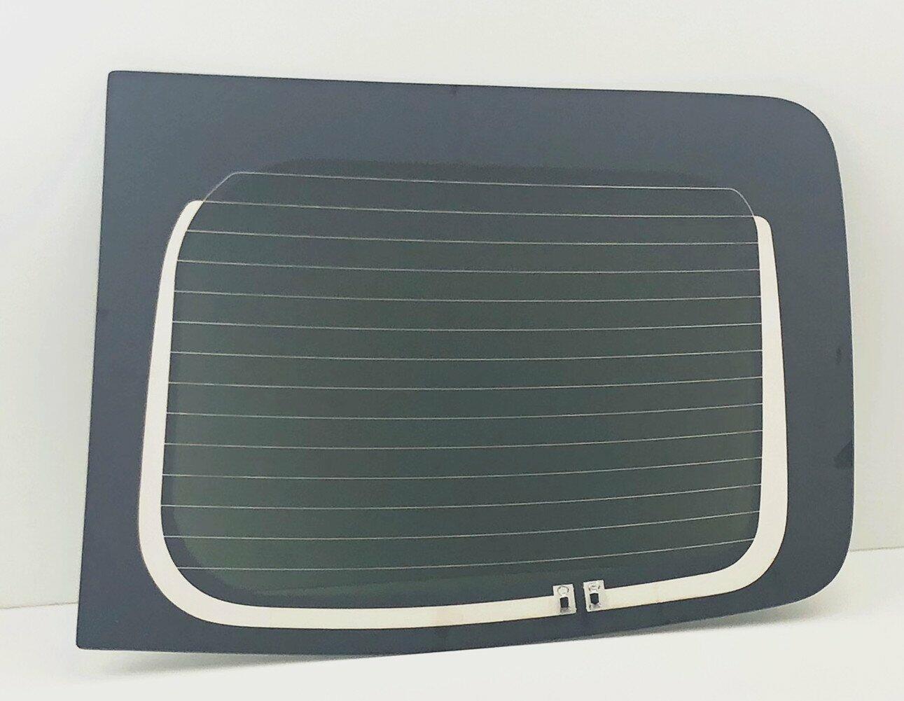 Heated Back Window Back Glass Driver Left Side Compatible with Nissan NV1500 NV2500 NV3500 2012-2021 Models