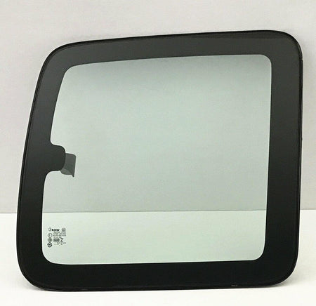 Movable Passenger Right Side Rear Quarter Window Quarter Glass With Frame & Latch Compatible with GMC Sierra 1999-2006 / Sierra Classic 2007 Extended Cab Pickup Models