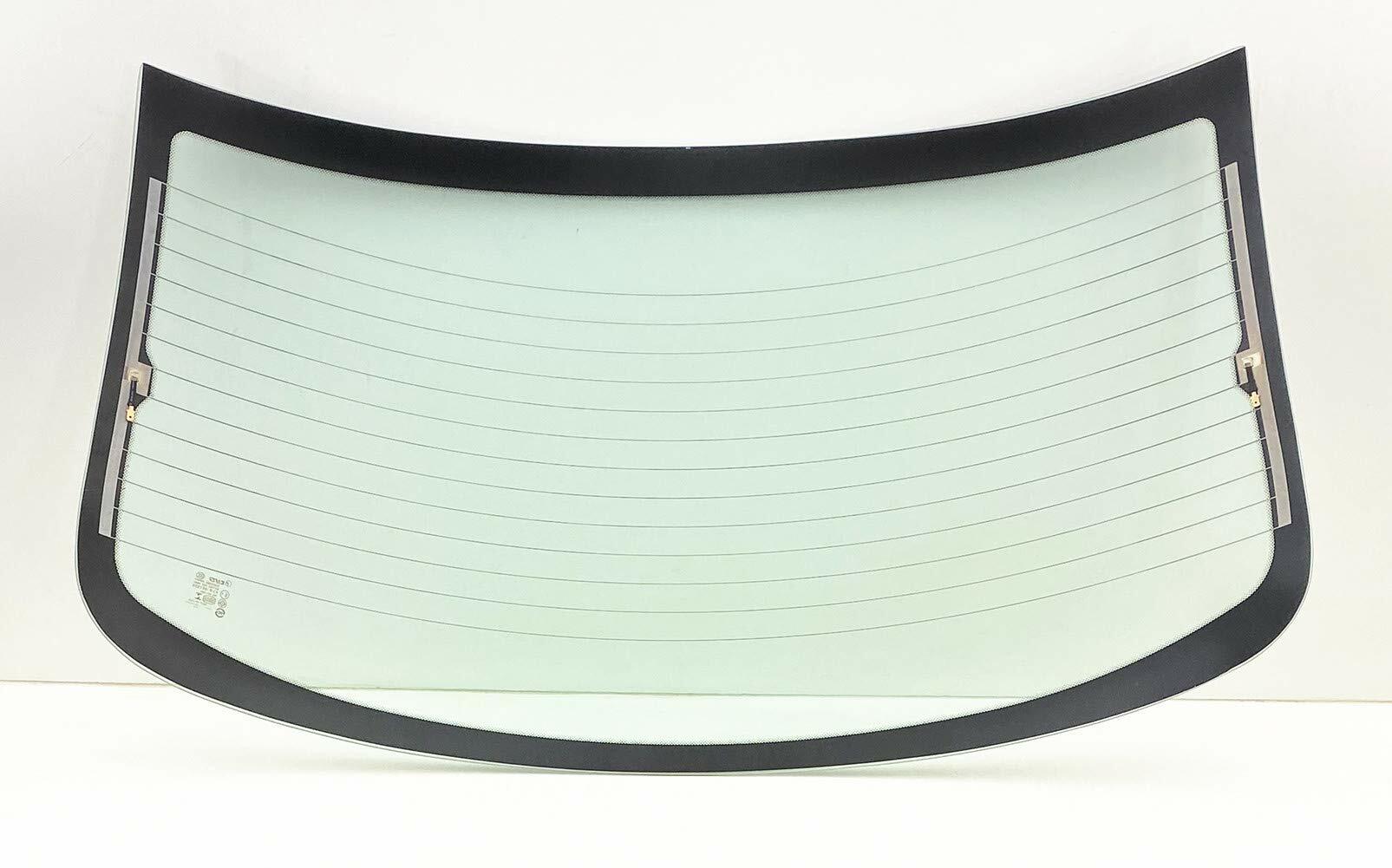 Heated Back Window Back Glass Compatible with Kia Rio 4 Door Sedan 2001-2005 Models