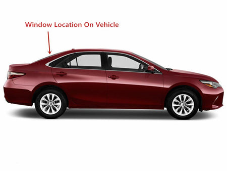 Heated Back Window Back Glass Compatible With Toyota Camry 4 Door Sedan 2012-2017 Models