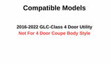 Back Tailgate Window Back Glass Compatible with Mercedes Benz GLC-Class 4 Door SUV 2016-2022 Models