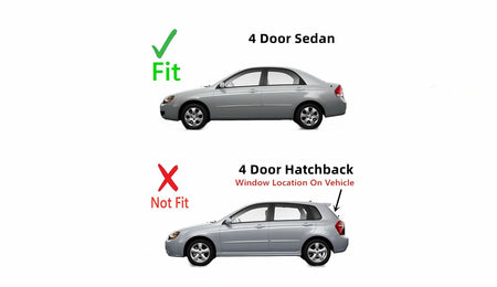 Heated Back Window Back Glass Compatible with Kia Spectra5 4 Door Hatchback 2005-2009 Models