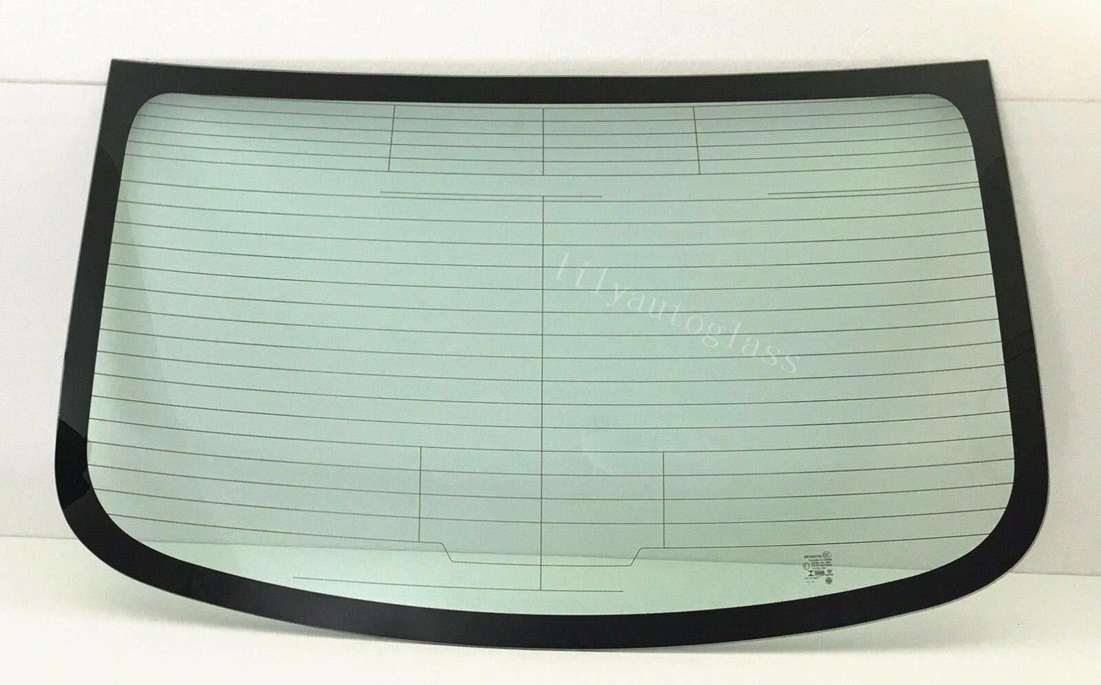 Heated Back Window Back Glass Compatible with Nissan Sentra 4 Door Sedan 2013-2019 Models