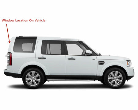Heated Back Tailgate Window Back Glass Compatible with Land Rover LR3 2005-2009 Models/Land Rover LR4 2010-2017 Models