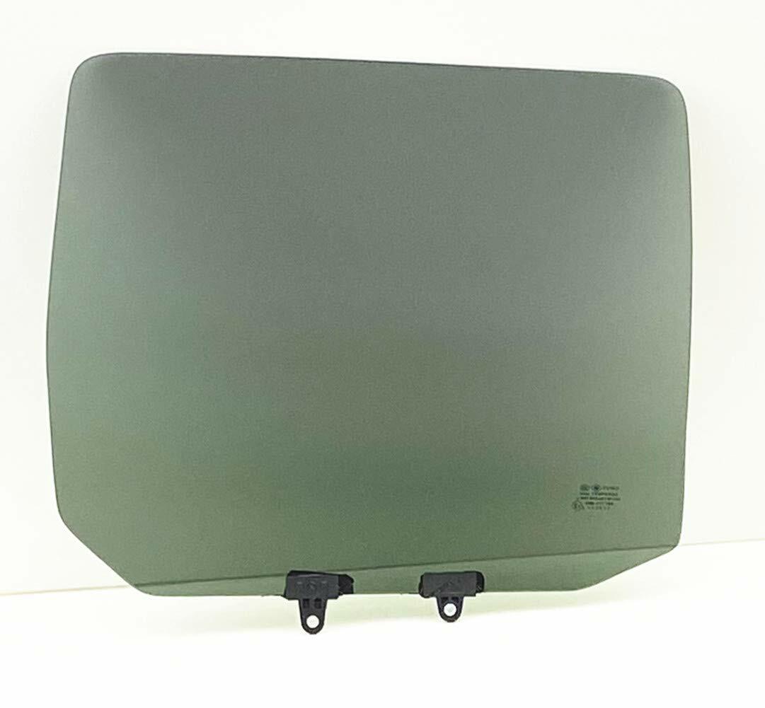 Driver Left Side Rear Door Window Door Glass Compatible with Nissan Frontier Pickup 4 Door Crew 2000-2004 Models