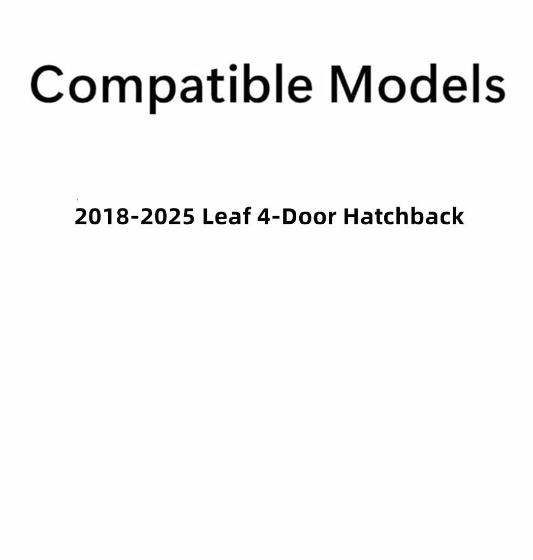 Heated Back Window Back Glass Compatible with Nissan Leaf 2018-2025 4 Door Hatchback Models
