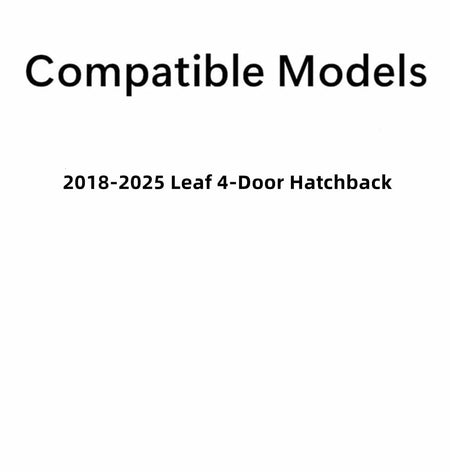 Heated Back Window Back Glass Compatible with Nissan Leaf 2018-2025 4 Door Hatchback Models