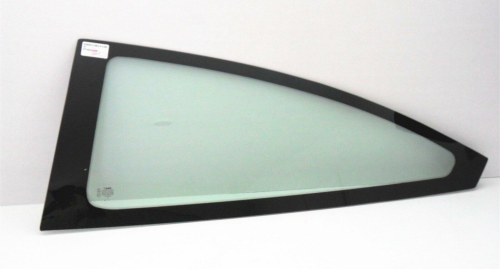 Driver Left Side Quarter Glass Quarter Window Compatible with Ford Focus 2 Door Hatchback 2000-2007 Models