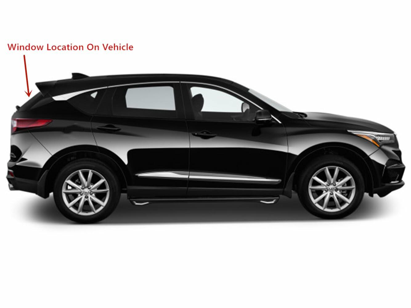 Privacy Heated Back Window Back Tailgate Glass Compatible with Acura RDX 2019-2026 Models