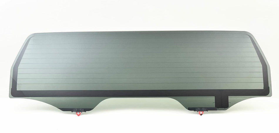Power Drop Down Style Heated Back Window Back Glass Compatible with 2022-2025 Toyota Tundra Pickup 4 Door Crew Cab Models