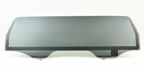 Power Drop Down Style Heated Back Window Back Glass Compatible with 2022-2025 Toyota Tundra Pickup 4 Door Crew Cab Models