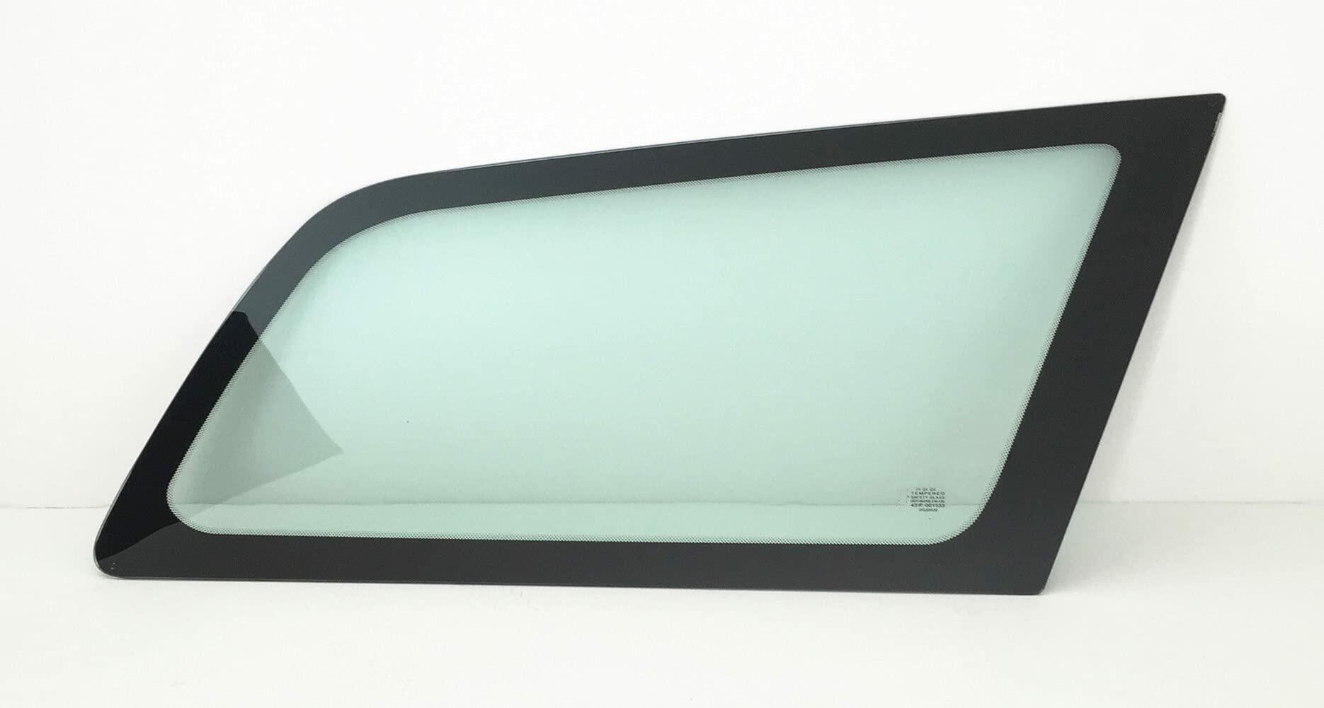 Passenger Right Side Quarter Glass Window Compatible with Ford Focus 4 Door Wagon 2000-2007 Models